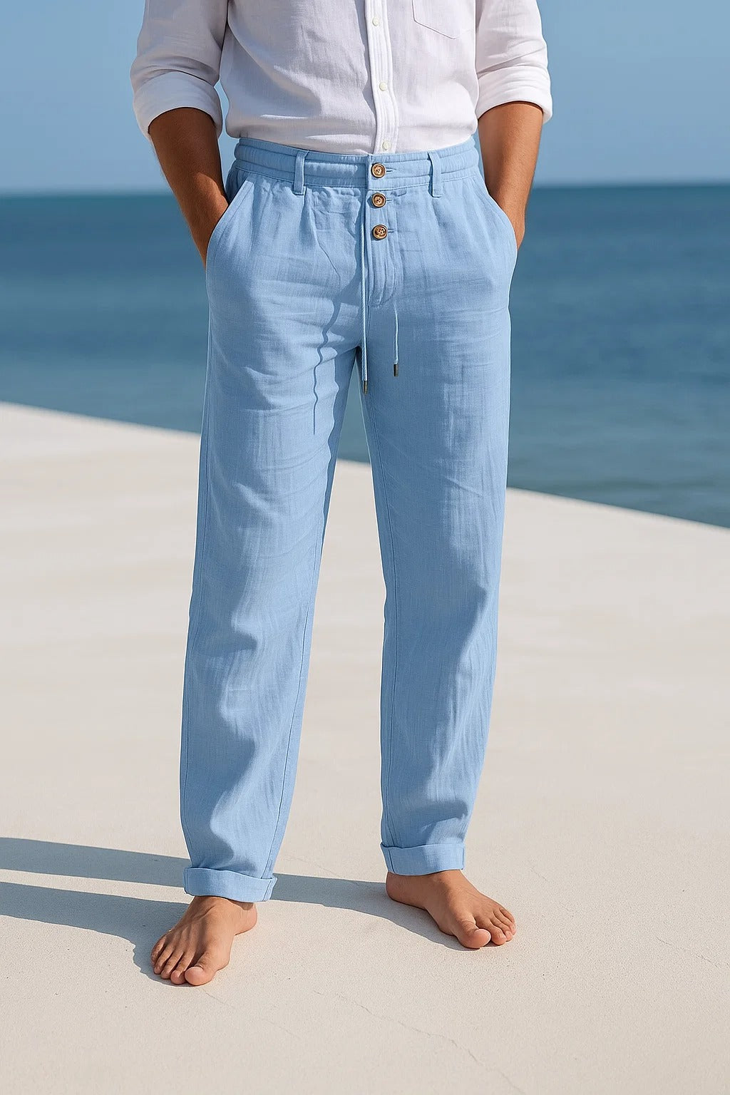 Pantalones de Lino Matteo