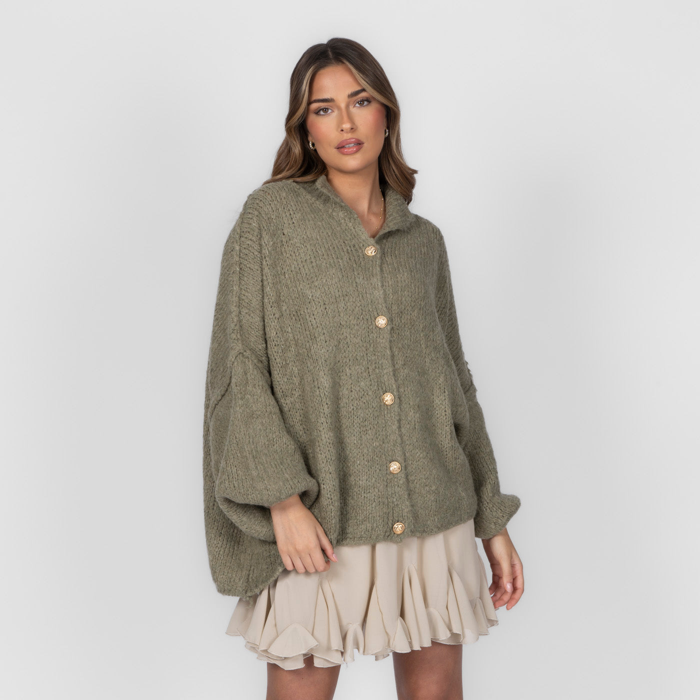 Cárdigan oversize