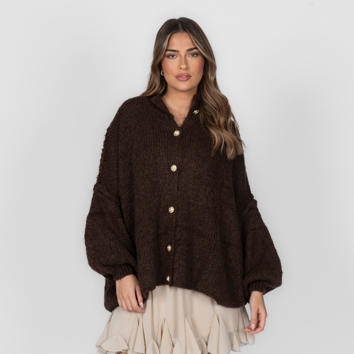 Cárdigan oversize