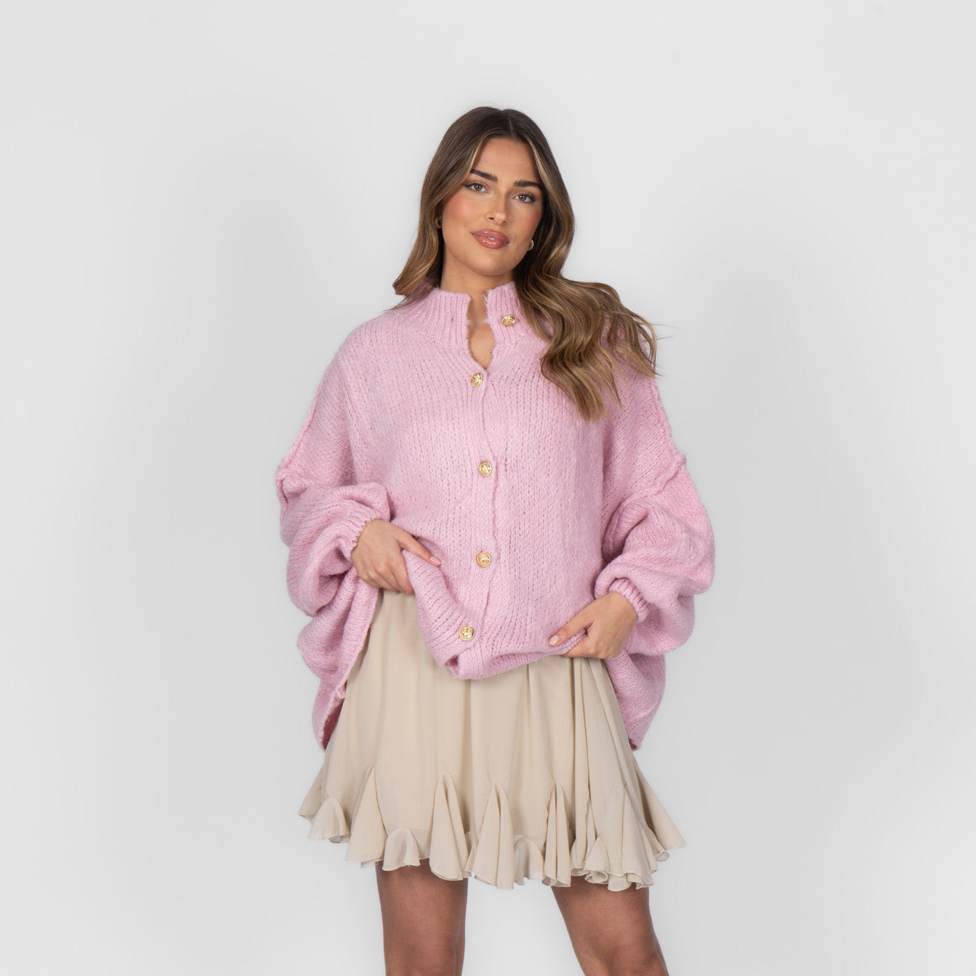 Cárdigan oversize