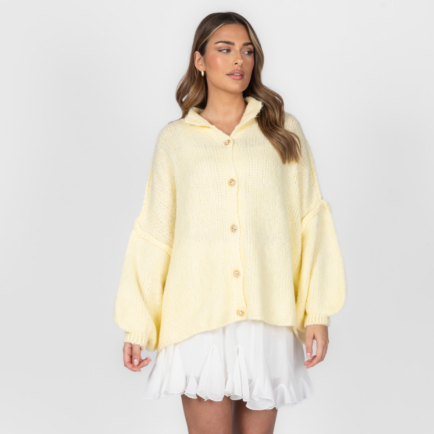 Cárdigan oversize