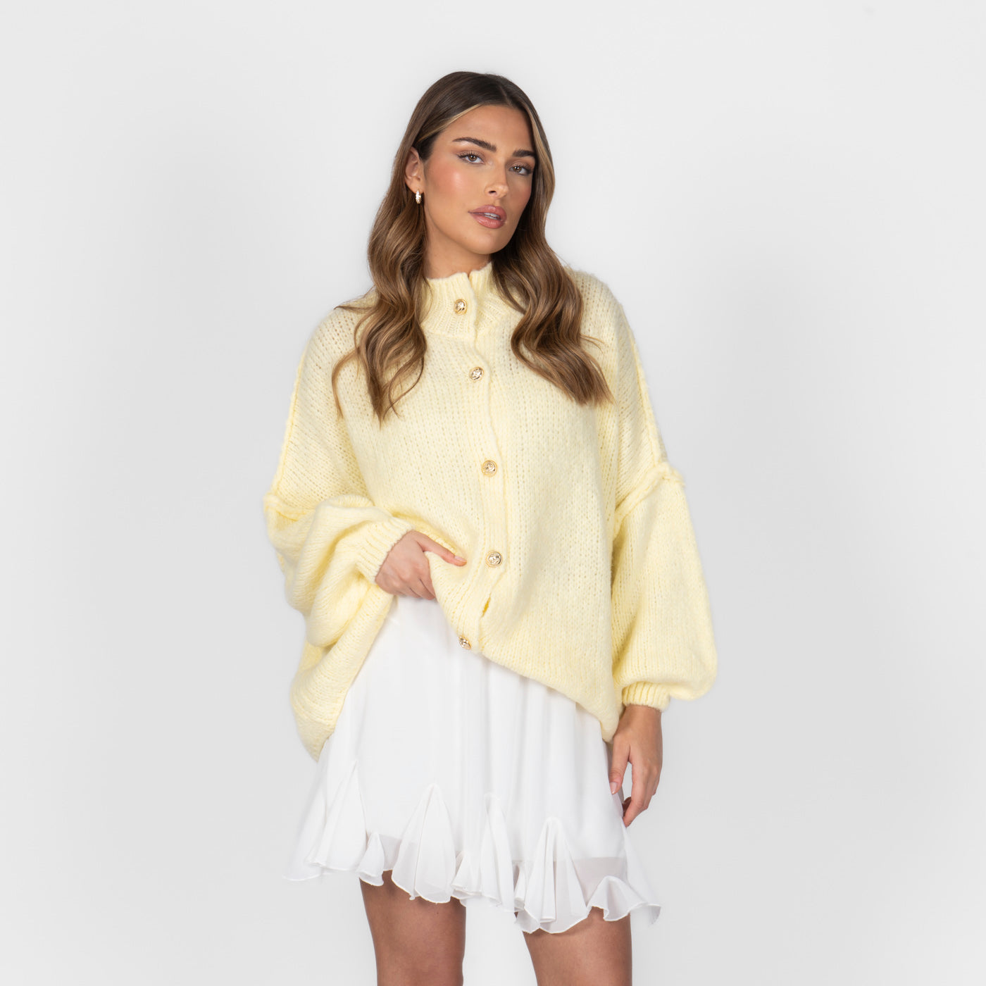 Cárdigan oversize