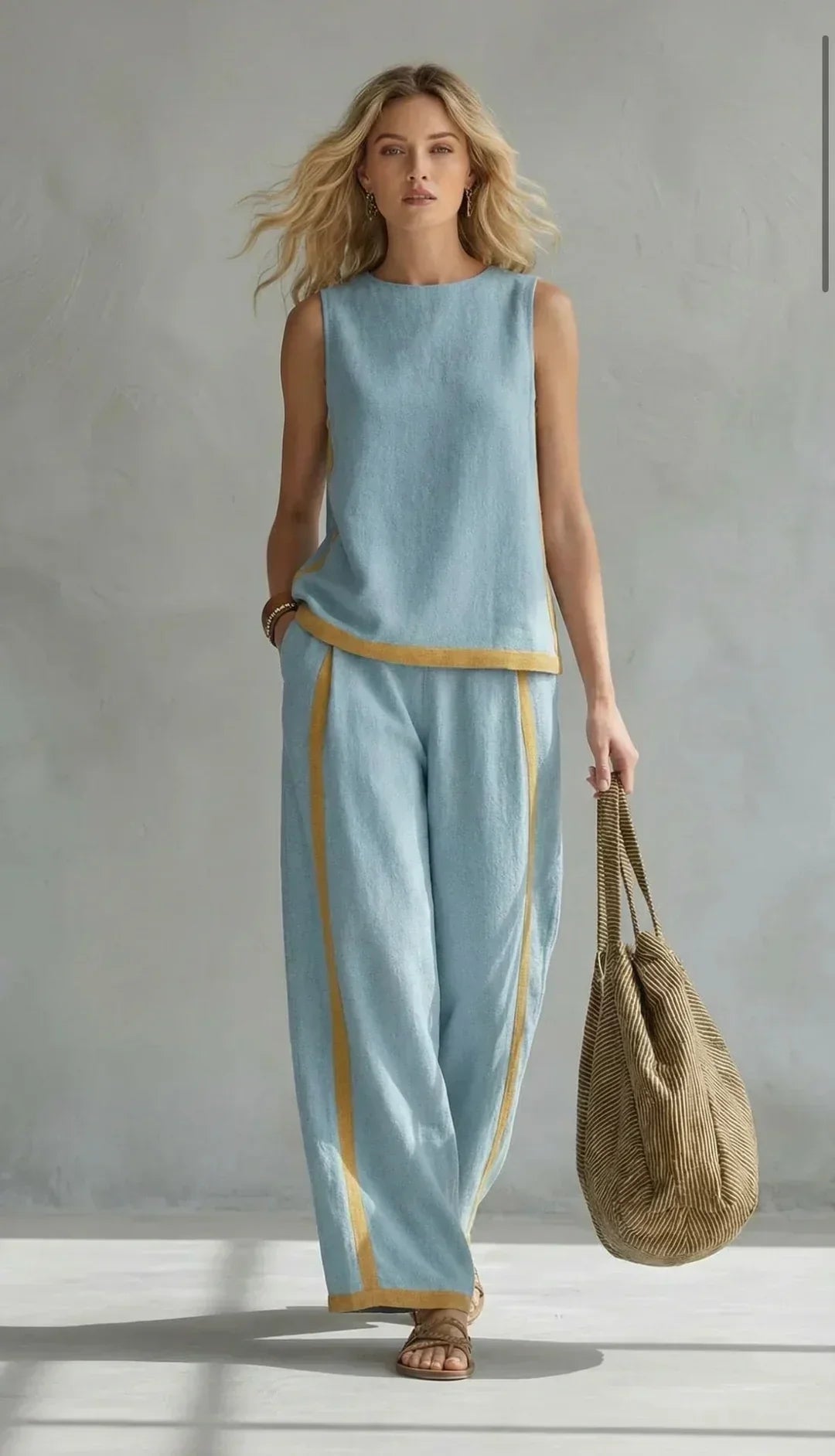 Leila | Elegante Conjunto de Dos Piezas