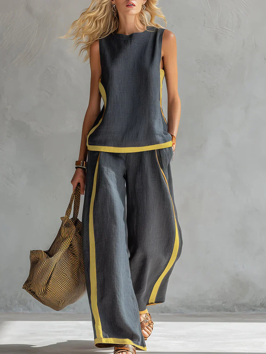 Leila | Elegante Conjunto de Dos Piezas