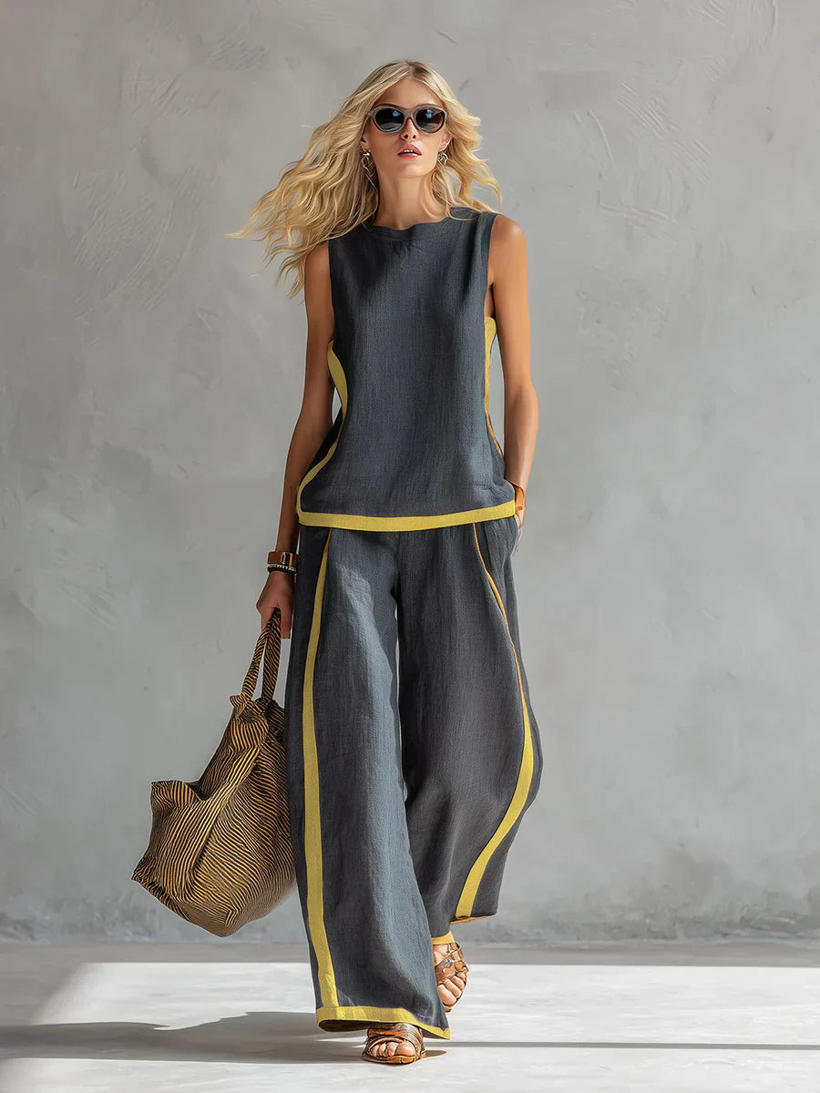 Leila | Elegante Conjunto de Dos Piezas