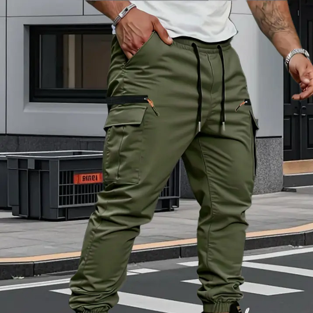Pantalones Elásticos Cargo Roland