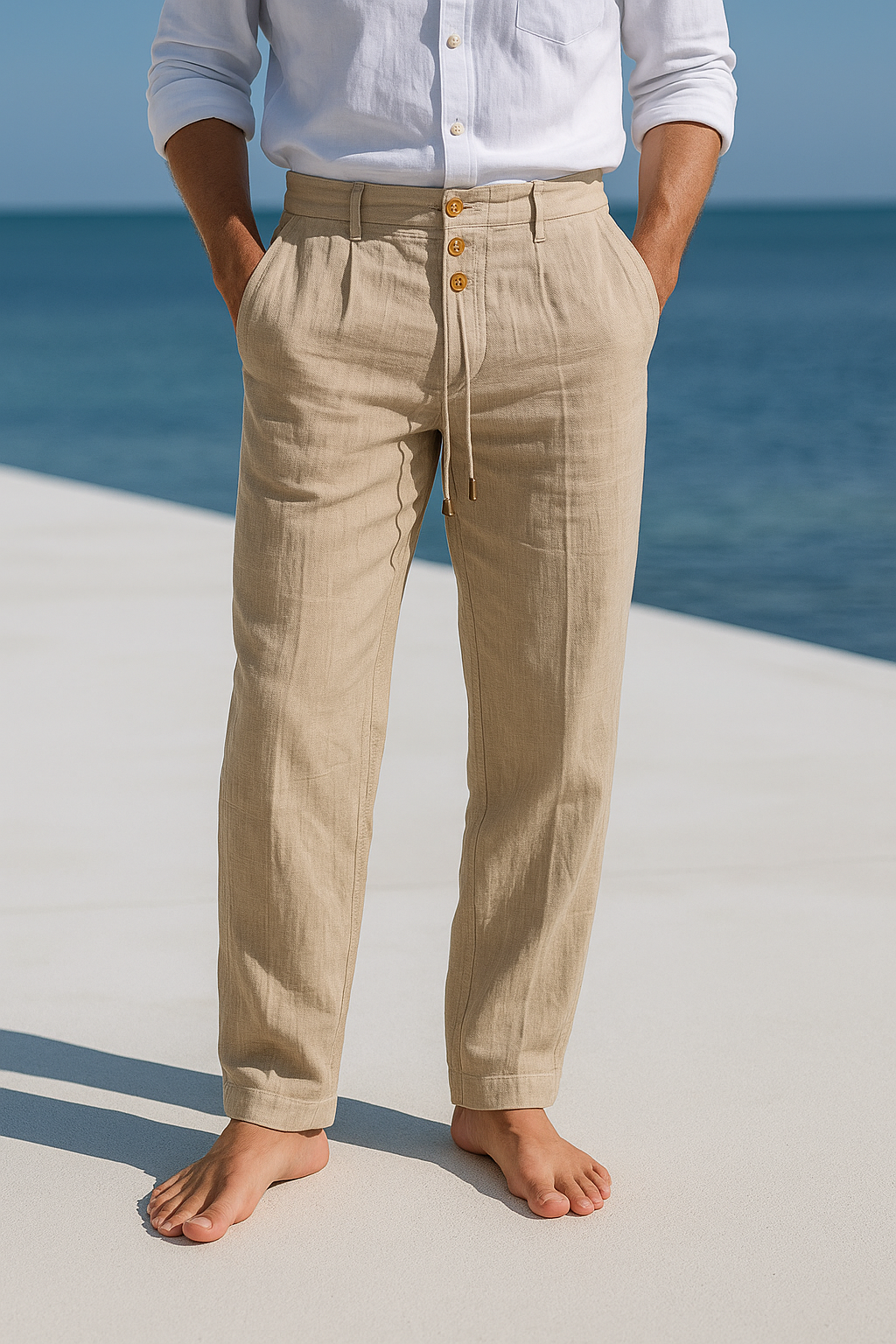 Pantalones de Lino Matteo