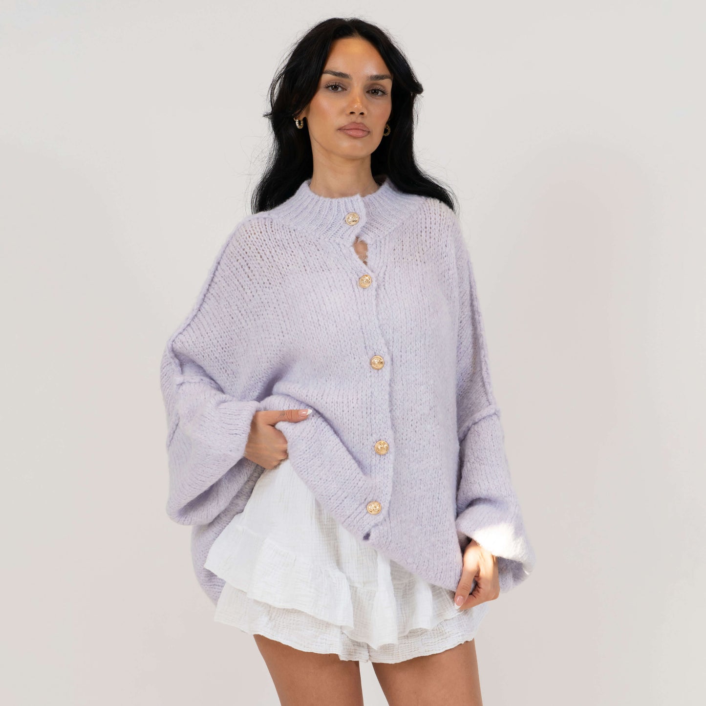 Cárdigan oversize
