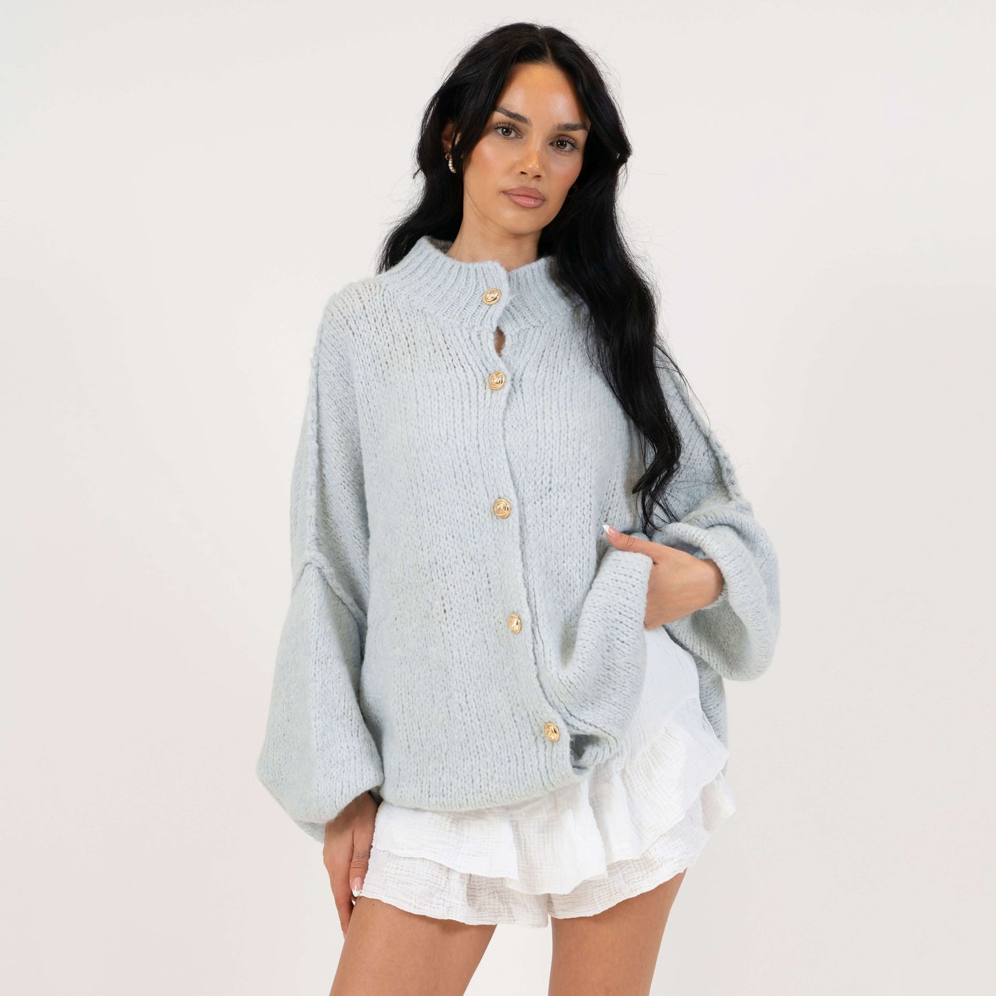 Cárdigan oversize