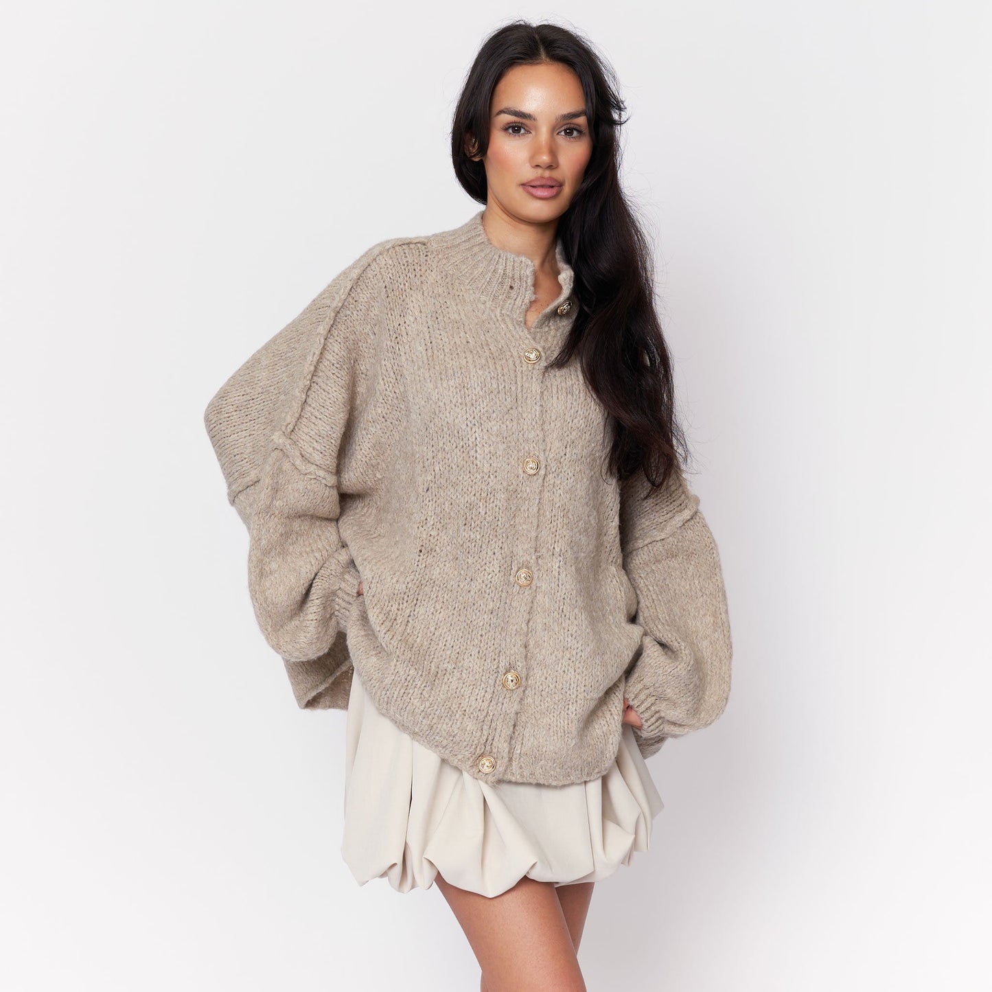 Cárdigan oversize