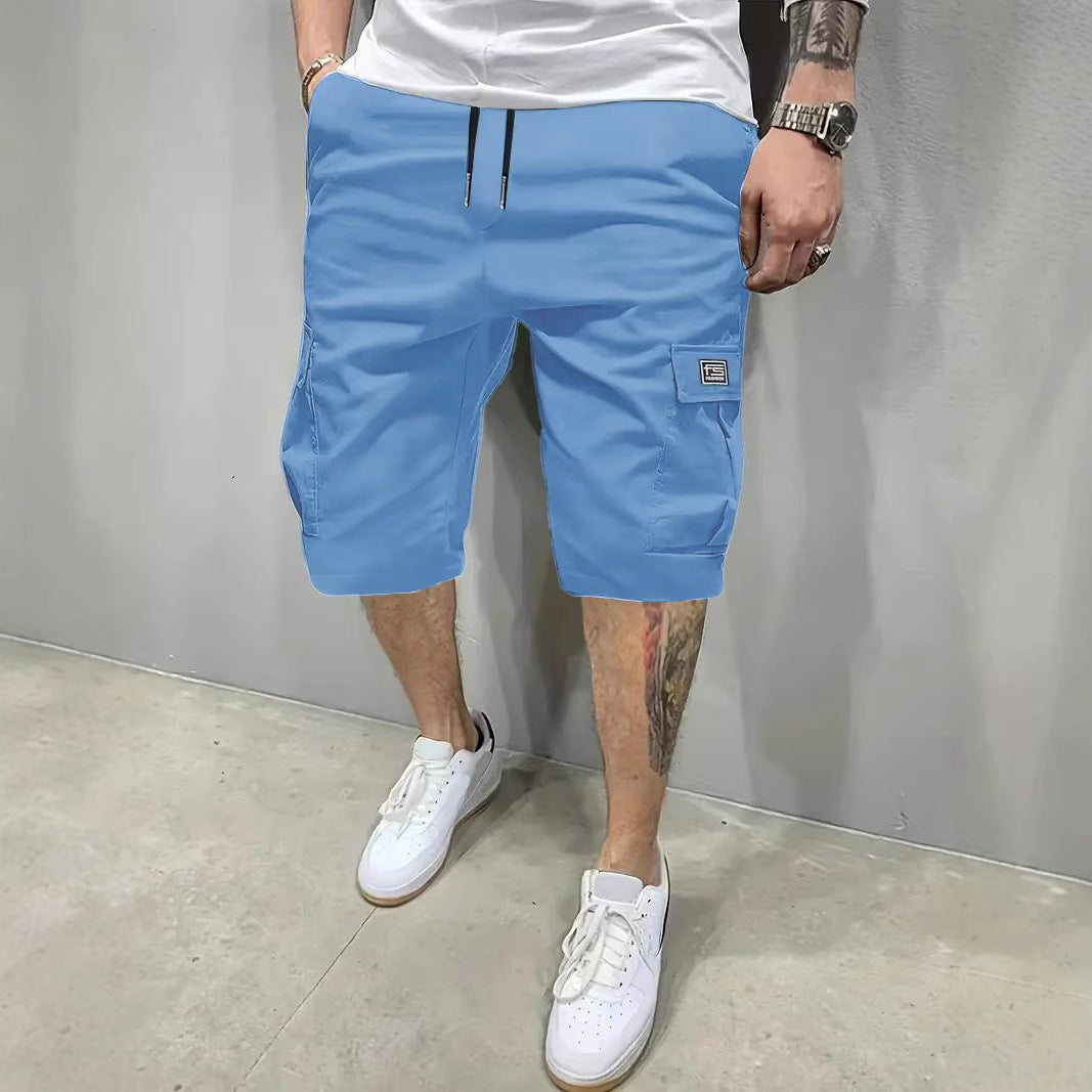 Pantalones cortos cargo para hombre Zelvyn