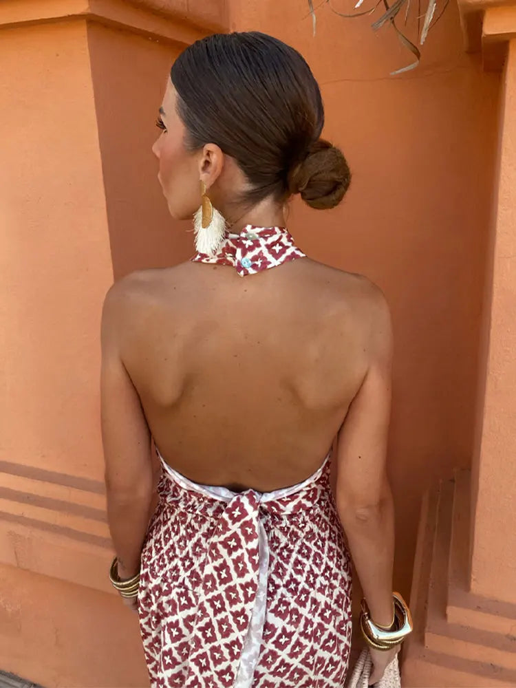 Elsa | Elegante conjunto con hombros descubiertos y volantes