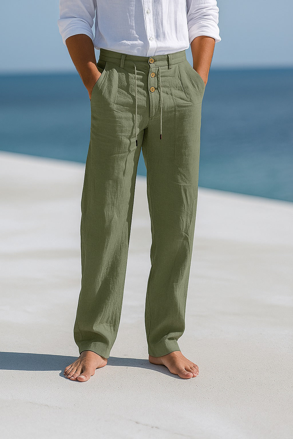 Pantalones de Lino Matteo