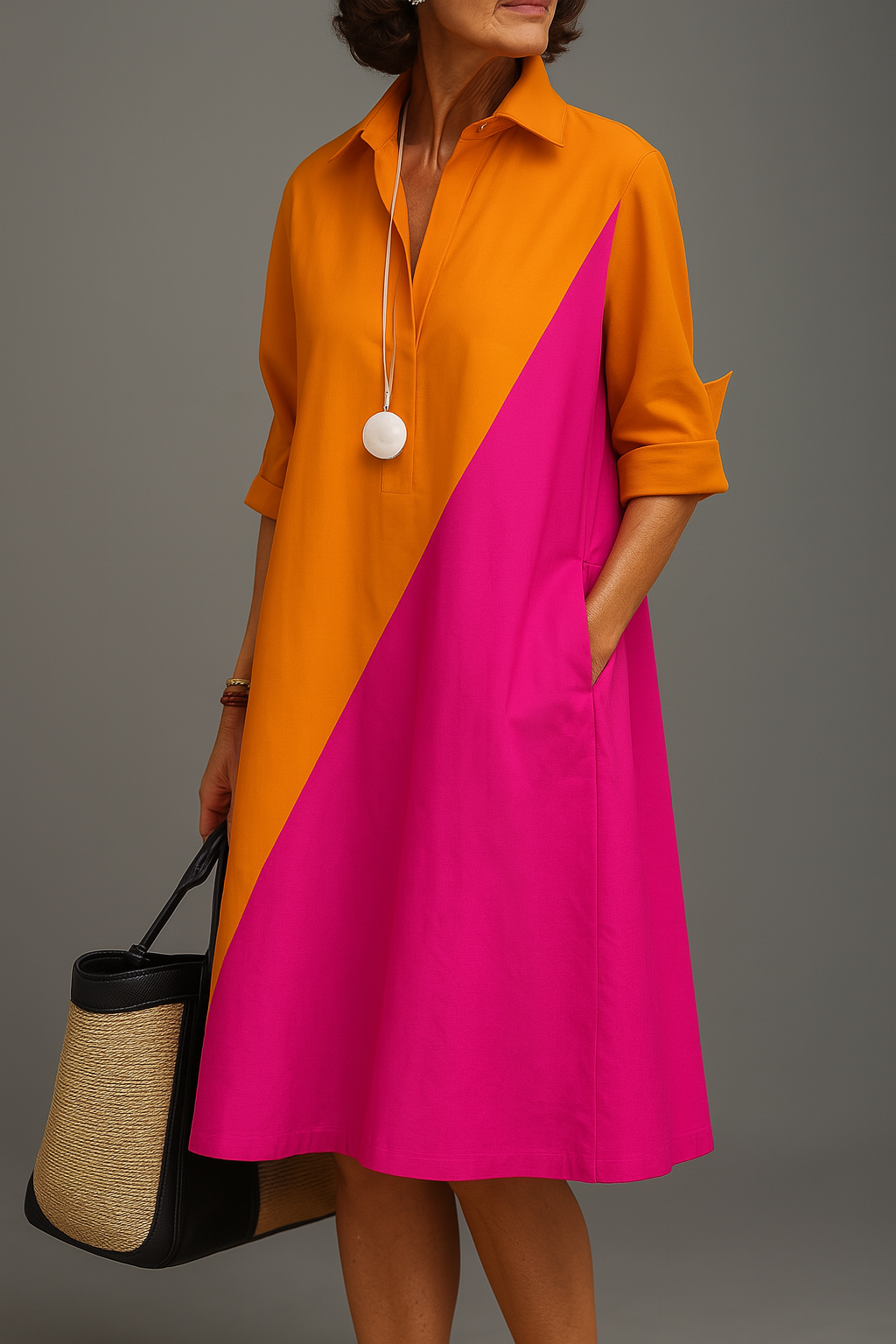 Naomi | Vestido midi cuidado y estiloso