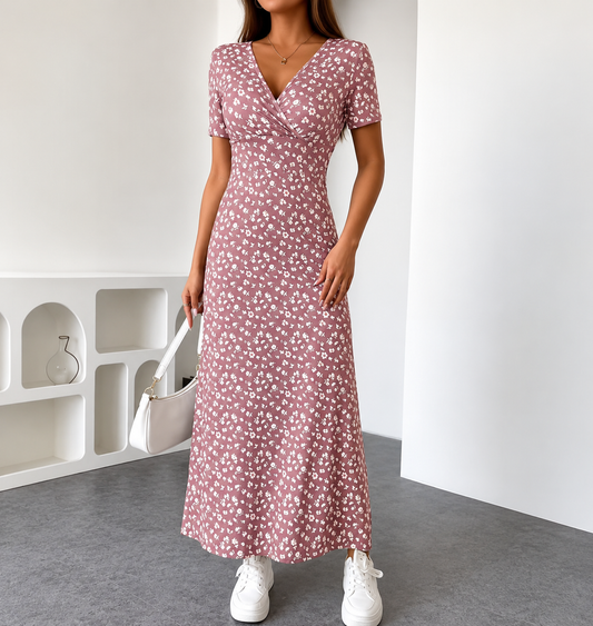 Colette | Vestido Elegante Midi con Estampados