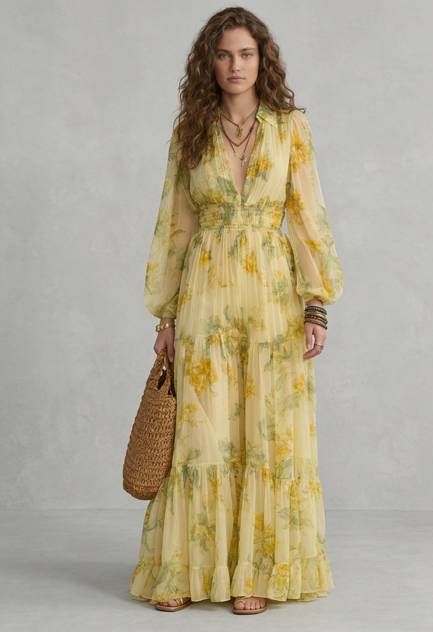 Vestido Largo Boho Sofia