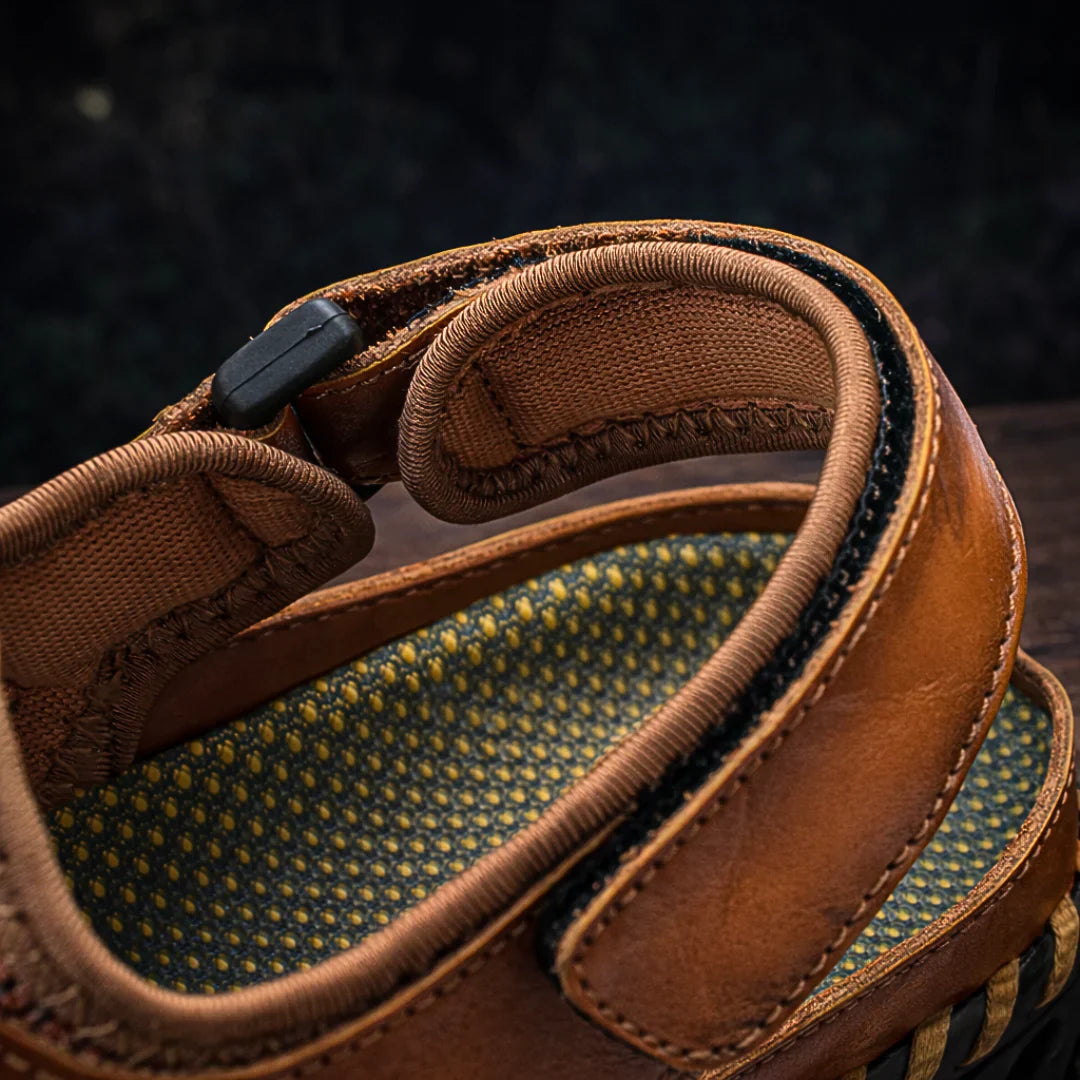 Zelvyn Trackers | Sandalias de Cuero con Soporte