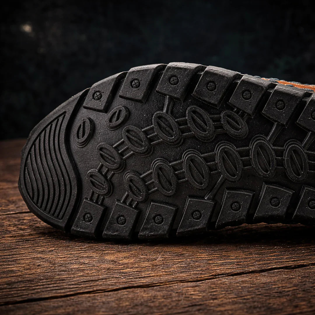 Zelvyn Trackers | Sandalias de Cuero con Soporte